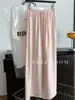 Pantalones de lino sencillos, relajados, transpirables y ligeros para mujer, con un corte holgado y fluido, diseño versátil y estilo de pierna ancha, perfectos para la primavera y el verano de 2026