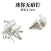 Clavos para Marcos de Fotos, Clavos sin Rastro para Colgar Fotos, Material ABS, Varios Clavos Invisibles para Colgar en la Pared, Clavos para Colgar en la Pared, Clavos para Fotos sin Taladro, Ganchos