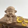 Impressão 3D Deus Dourado da Riqueza Pequenos Ornamentos Bonitos Desenhos Animados Cinco Vias Deus da Riqueza Escritório Desktop Abençoado Ano Novo Ornamentos