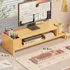 Suporte Elevador para Monitor de Computador com Gaveta Base para Elevação de Tela de Monitor de Mesa Rack de Armazenamento