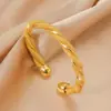Pulsera de Bolas Trenzadas Color Oro Arena Popular Transfronteriza Europea y Americana para Mujer, Duradera, Joyería de Moda de Lujo Ligero, Xiyin Venta Caliente
