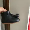 Nuevas Botas de Cuero de Estilo Coreano Simples y Cómodas para Niños, Moda Retro Planas Casuales Botines para Niños y Niñas, Otoño/Invierno 2026