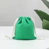 Bolsa a Prueba de Polvo Bolsa con Cordón de Tela No Tejida Zapatos de Lona Ropa Bolsa de Embalaje de Almacenamiento a Prueba de Polvo Bolsa con Doble Cordón En Stock