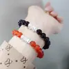 Pulsera de Plata Pura 3D Ágata Natural Pixiu Tendencia Nacional para Pareja Joyería Tienda de Oro Promoción de Evento