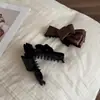 Pinza de plátano irregular de alta gama con lazo para mujer, pinza de tiburón para la parte trasera de la cabeza, nuevo estilo 2026, elegante accesorio para el cabello que realza el volumen del cabello