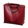 2026 Nuevo Bolso de Hombro para Mujer Estilo Europeo y Americano, Bolso Cruzado Estilo Hong Kong, Bolso Retro de Piel de Vaca para Mujer, Bolso de Mano, Piel Genuina