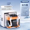 Ventilador colgante de cintura transfronterizo para sitio de construcción al aire libre, ventilador portátil con clip para la cintura, refrigeración de verano, mini ventilador USB de alta velocidad