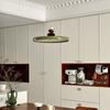 Lámpara de araña de restaurante platillo volador antiguo francés, lámpara minimalista italiana para mesa de bar, espectro completo, protección ocular, alto índice de reproducción cromática
