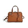 Bolso Nuevo para Mujer 2025 Piel Genuina Gama Alta Capa Superior Piel de Vaca TC Tamaño Pequeño Victoriano Bolso de Mano Hombro Simple