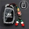 Adecuado para Funda de Llave Hyundai Beijing Lingdong Langdong Foto Famosa Sonata Rina Ix35 Yuena Tucson Hebilla de Carcasa