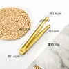 Pinzas para Hielo de Acero Inoxidable 304 al por Mayor, Uso en Hotel y Hogar, Pinzas Engrosadas Dentadas para Cubo de Hielo, Horneado, Comida Cocida, Barbacoa, Pinzas para Toallas