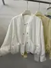 Chaqueta corta casual fina y ligera de alta gama europea para mujer, nueva chaqueta cortavientos tipo béisbol con protección solar para primavera/verano