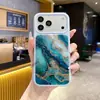 Capinha de celular com padrão de mármore e folha de ouro, mais vendida na Shopee, amigável para pele clara, para iPhone 17pm, capa protetora de pelúcia de luxo leve