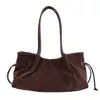 Bolso de mano de gamuza para las axilas para mujer, nueva moda otoño e invierno 2026, simple y versátil, adecuado para el uso diario, de hombro y de mano