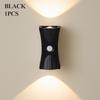 Luz Nocturna LED Magnética de Sensor de Movimiento Corporal Humano Más Vendida Transfronteriza, Recargable, Sin Taladro, Lámpara de Atmósfera Moderna para Dormitorio junto a la Cama