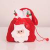 Decoraciones navideñas Bolsa navideña bolsa de dulces bolsa de regalo para ancianos bolsa de manzana de muñeco de nieve bolsa de regalo con cabeza de ciervo venta al por mayor