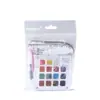 Acuarelas sólidas 15 colores mini viaje portátil pintura acuarela set arte pintado a mano al por mayor pinturas