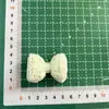 Tecido Bordado de Renda Doce de Início de Primavera Laço Estilo Fresco Preenchido com Algodão Acessório de Cabelo 3D Broche Acessórios para Roupa Sapato e Chapéu