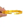 Venta al por mayor de Pulseras de Oro Pequeñas y Delicadas, Modernas y Exquisitas, con un Popular Diseño de Oro Arena que Presenta un Olor Oculto a Osmanthus