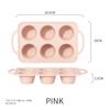 Molde para Hornear Pastel de Hierro de Seis Piezas Más Vendido de Amazon para el Hogar Apto para Microondas Resistente al Calor Molde de Silicona de Grado Alimenticio