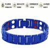 Superventas de Amazon Joyería Transfronteriza Pulsera Magnética Desmontable de Doble Fila para Hombre Pulsera de Pareja Europea y Americana