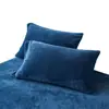 Novas Capas de Travesseiro Simples de Veludo Leite 2025, um Par de Capas de Travesseiro de Veludo Coral, Capas de Travesseiro com Zíper para Outono e Inverno