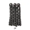 Mayorista de Cabello de Fibra Química Crochet Trenzas Africanas Europeas y Americanas 3X Cabello Rizado Francés 400G 24"