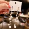 Agulha de Prata S925 Barraca Mercado Noturno Fornecimento Brincos Moda Feminina Coringa Explosões ao Vivo Brincos de Luxo Leve Brincos Atacado