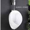 Orinal automático con sensor de pared y de pie, orinal cerámico para el hogar, orinal para hombres, orinal para adultos
