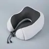 Travesseiro em U Espuma de Memória Travesseiro de Pescoço Travesseiro para Coluna Cervical Travesseiro de Pescoço Travesseiro de Pescoço em U Travesseiro de Viagem Tecido Magnético Travesseiro para Coluna Cervical Avião Memória