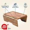 Mesa Bandeja para Reposabrazos de Sofá Mesa Plegable de Madera para Reposabrazos Bandeja Perezosa para Reposabrazos de Sofá Mesa de Snacks Venta Caliente Transfronteriza