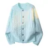 Nuevo suéter de punto abotonado estilo lujo ligero old money, suéter de manga larga para pareja, tejido de punto de manga larga para hombre, cárdigan para hombre, chaqueta para hombre