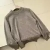 Suéter de malha infantil unissex gola semimédia outono e inverno espesso veludo Andy cor sólida manga longa camisa base top quente