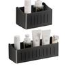 Banheiro Vaso Sanitário Vaso Sanitário Parede Sem Perfuração Lavatório de Mãos Caixa de Armazenamento Montada na Parede para Cosméticos Prateleira de Armazenamento para Temperos