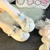 Encaje Punta Redonda Lindos Volantes Lazo Lolita Mary Jane 2026 Estilo Nuevo Dulce Energético Hebilla Planos