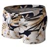 Cuecas Masculinas Seda Gelo Estampadas Calções de Natação com Ajuste de Cordão Cuecas Boxer Masculinas Sexy Fornecimento Transfronteiriço Europeu e Americano Atacado