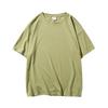 Playera de Manga Corta para Hombre Trbottomy Color Puro Playera para Pareja Camiseta Básica Versátil 2023 Verano Nuevo Manga Media Playera Corta para Hombre