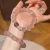 Pulsera Joyería de Mano Pulsera de Mariposa Morada Pulsera de Cristal de Imitación Pulsera para Mujer Joyería de Moda Pulsera de Cristal Pulsera de Amatista
