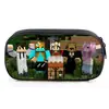 Dropshipping Minecraft Legends Compartimento para Estudiante Estuche Caja de Papelería Minecraft Caja de Bolsa de Cosméticos