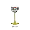 Copa de Villano Personalizada de Alsacia Estilo Ins Copa de Vino Alta Linda Alpaca Copa de Vino Tinto Copa de Champán para Cóctel