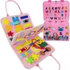 Feltro Atacado Quadro Educacional de Aprendizagem quadro de educação infantil quadro para crianças educação infantil quadro de atividades brinquedos DIY para iluminação infantil