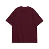 Camiseta de Algodón Puro de Manga Corta de Tonos Tierra de 275g con Logotipo Personalizado, Color Puro, Empaque Personalizado, Impresión desde Procesamiento de Imágenes, Personalización