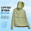 Ropa de Protección Solar para Exteriores, Tops Originales de Hilo con Protección Solar para Hombres y Mujeres, Ligera, Transpirable, UPF165, Elástica, de Secado Rápido, Ropa para la Piel de Talla Grande