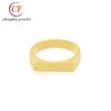Anillo de titanio de alta calidad con personalidad simple, anillo de hip-hop para hombre, venta al por mayor, moda europea y americana, pulsera de joyería de titanio