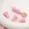 Cono de Helado Pintado Acrílico Cuentas Sueltas Pulsera de Cuentas Hecha a Mano DIY Accesorios para Collar Colgante Venta al por Mayor