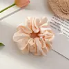 Nuevo coletero coreano de cuadros florales para mujer, de alta gama, dulce y lindo, liga para el pelo elegante