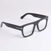 Montura de Gafas Tom Tf5634 Montura Cuadrada de Placa Gafas Planas para Transmisión en Vivo Dropshipping Transfronterizo