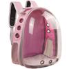 Bolsa de Passeio para Gato, Bolsa Transparente, Mochila, Bolsa de Passeio para Cachorro, Abertura Lateral, Grande Capacidade, Cápsula Espacial Portátil, Respirável e Universal