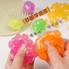Simulação doce comida brincar bola de açúcar bola barulhenta bola de mão material de enchimento cola de creme diy acessórios de corda de mão
