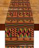 Amazon Caliente Nuevo Bandera de Mesa Kwanzaa Mesa de Comedor Comedor Sala de Estar Decoración Directo de Fábrica Material de Lino